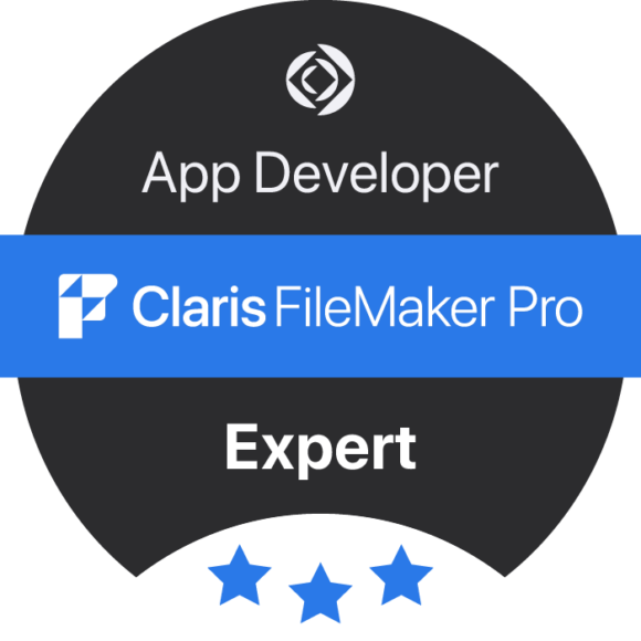 Claris Certified FileMaker Pro App Developer Expert